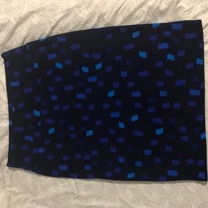 LulaRoe XL Cassie Pencil Skirt